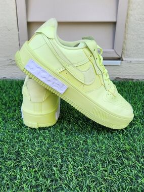 Nike Air Force 1 Fontanka  Women's  9 Yellow Strike Lemon DA7024-700 NoLid